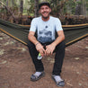 light blue ascend mountain tee hammock