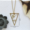 Rael Cohen Math Inspired Golden Ratio Necklace In Gold