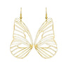 Rael Cohen Nature Inspired Butterfly Wing Earrings In Gold