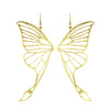 Rael Cohen Luna Moth Butterfly Wing Drop Earrings In Gold