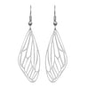 Rael Cohen Monarch Inspired Butterfly Wing Earrings In Silver
