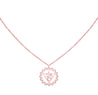 Rael Cohen Throat Chakra Necklace In Rose Gold