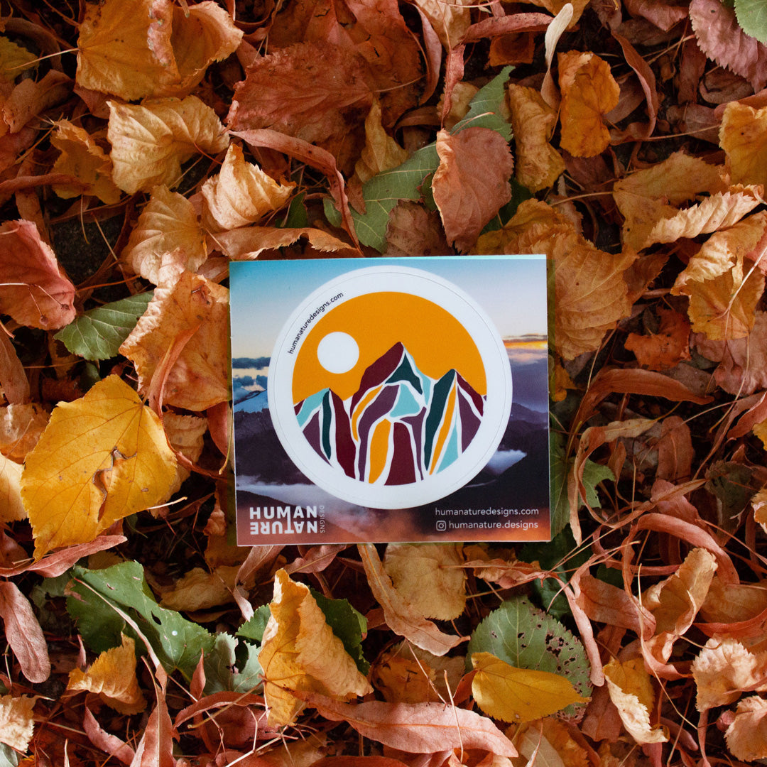 Autumn Mountain Sticker