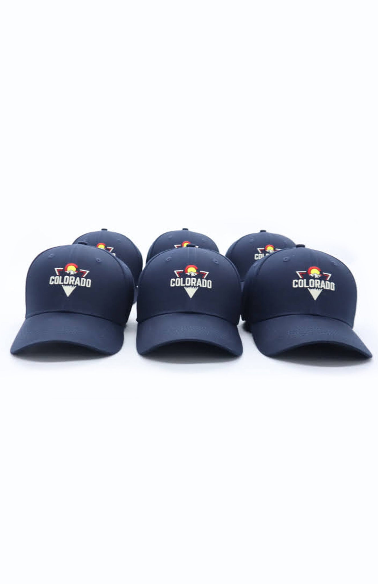 Colorado Triangle Hat Navy Colorway