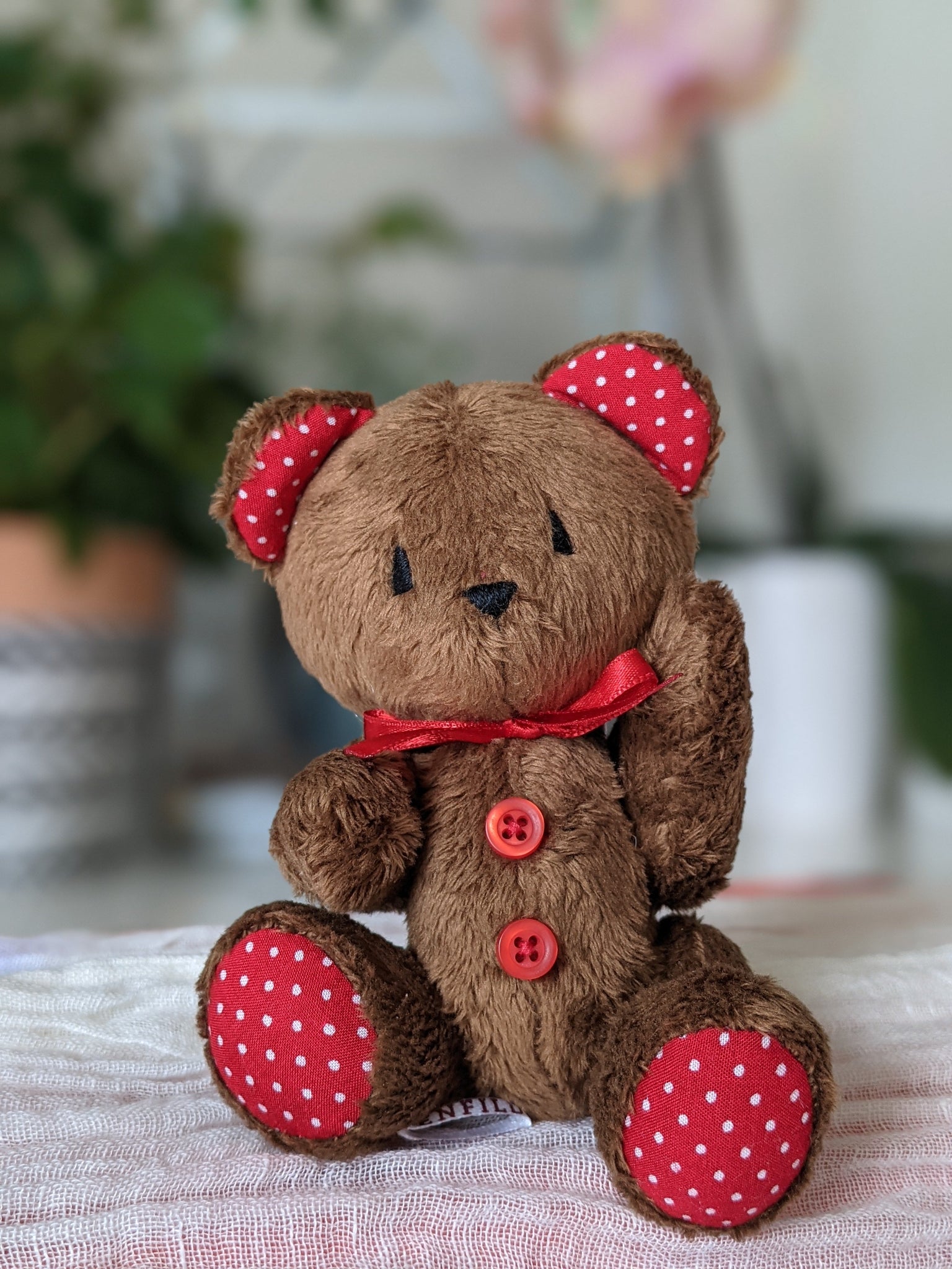 Teddy bear in dark brown