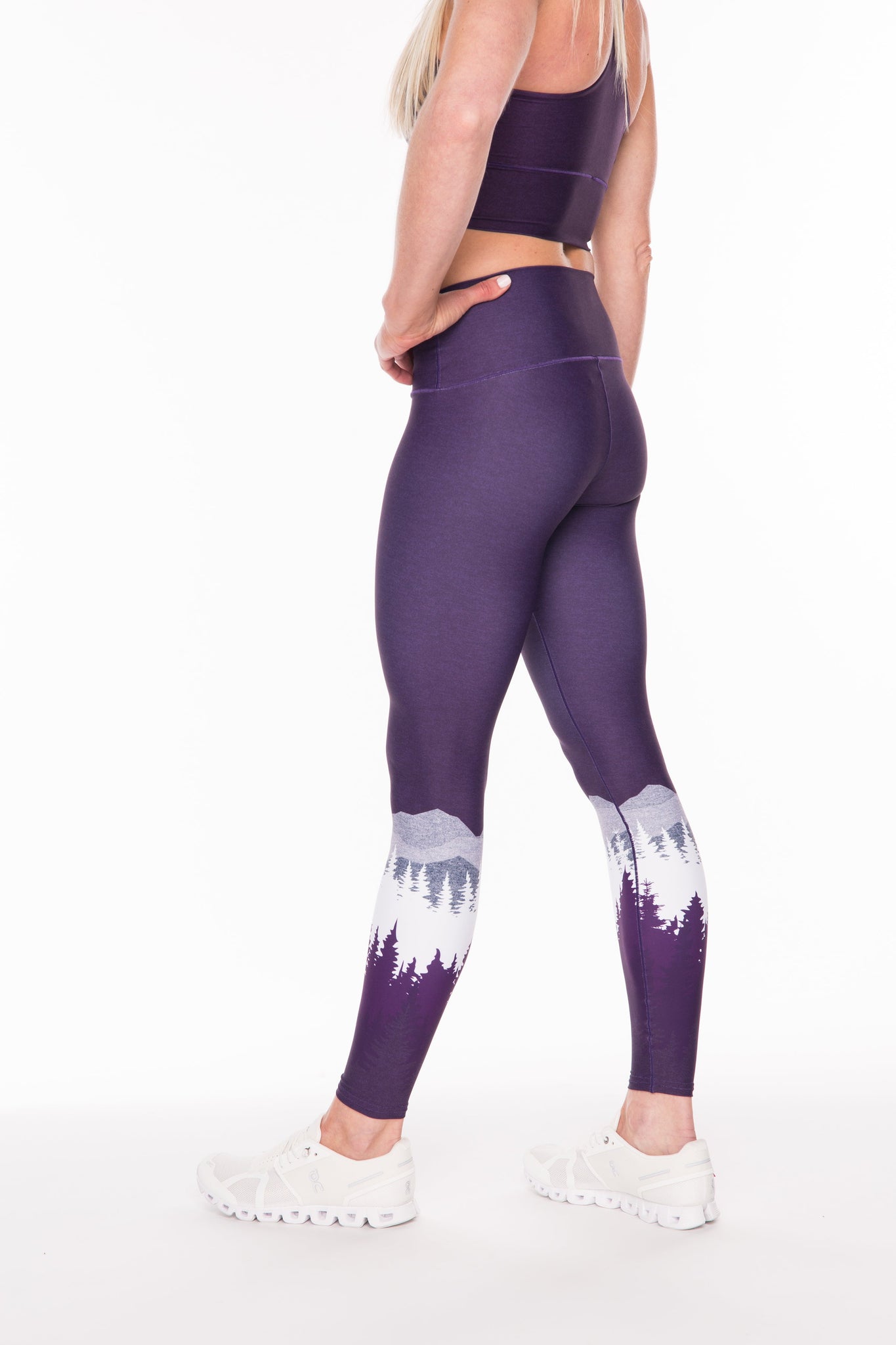 Summit Yoga Pants - Purple