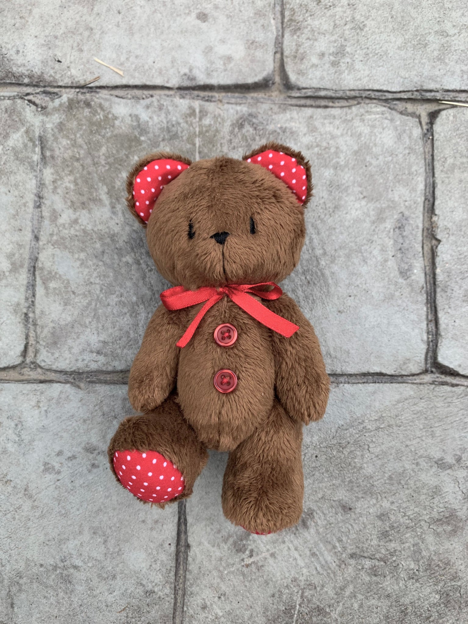 Teddy bear in dark brown