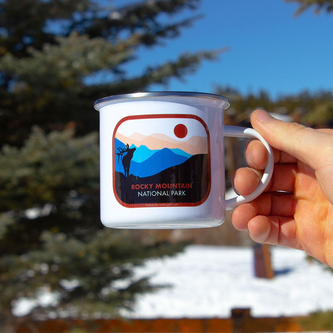 Rocky Mountain Camping Mug