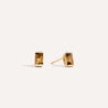 It’s a Long Story Baguette Stud Earrings - LÚDERE