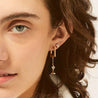 Make Believe Square Stud Earrings - LÚDERE Jewelry